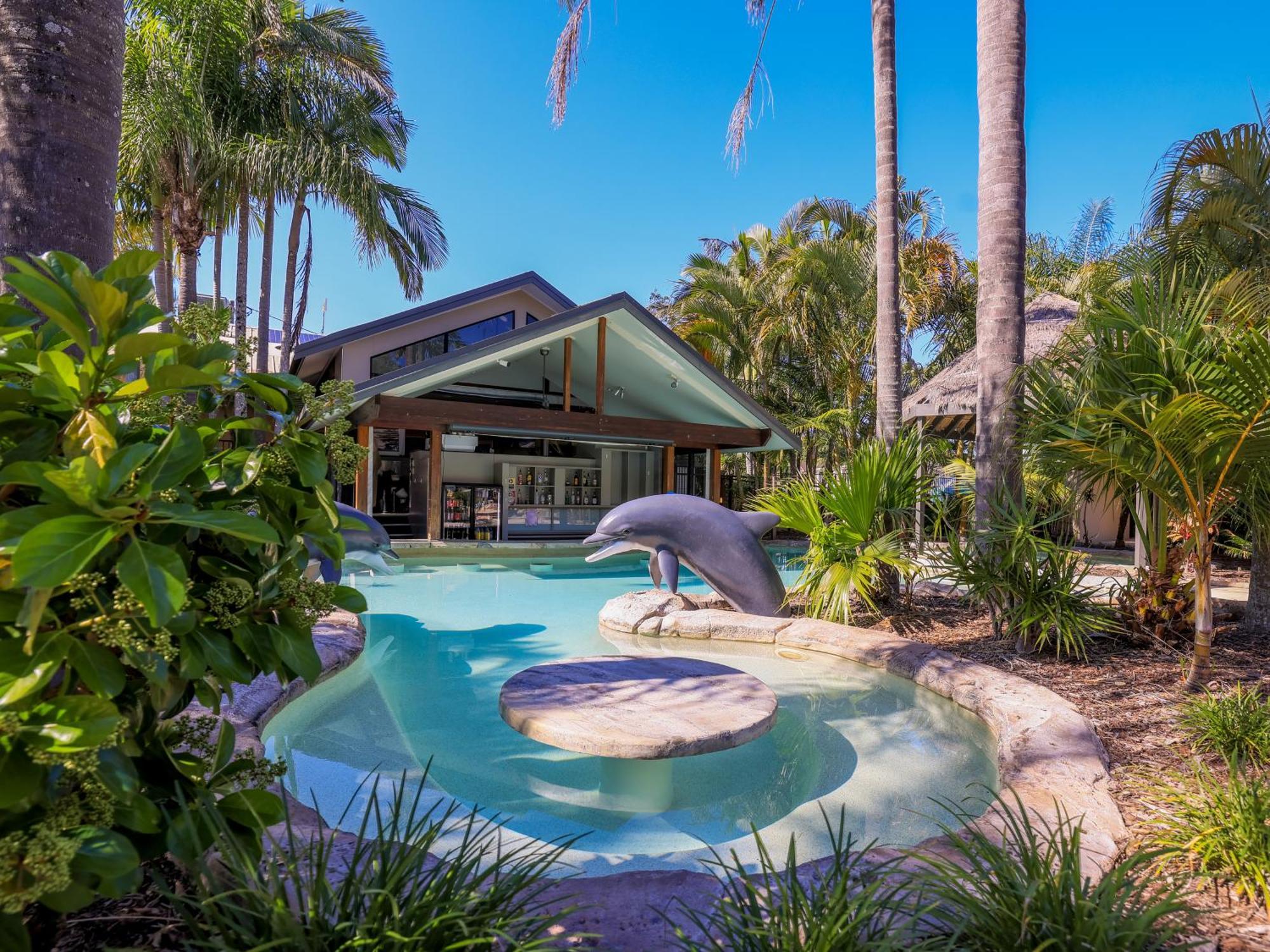 Nrma Blue Dolphin Yamba Holiday Resort Exteriör bild